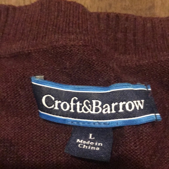 Argyle V Neck Sweater - Picture 3 of 5